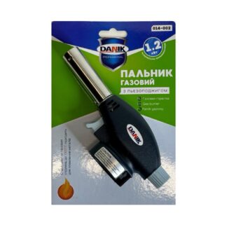 Газовий пальник 014-002 з  п'єзорозпалом 1,2 кВТ (на блістері)